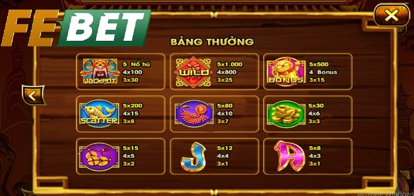 Quy Tắc Chơi Nổ Hũ Thần Tài Febet